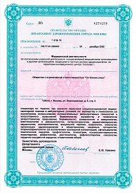 Приложение №1 (стр.8) к лицен