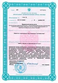 Приложение №1 (стр.10) к лице